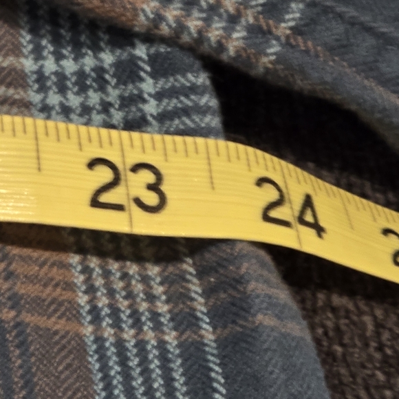 2 Howler Brothers Plaid Shirts - Blue and Orange - Picture 12 of 16